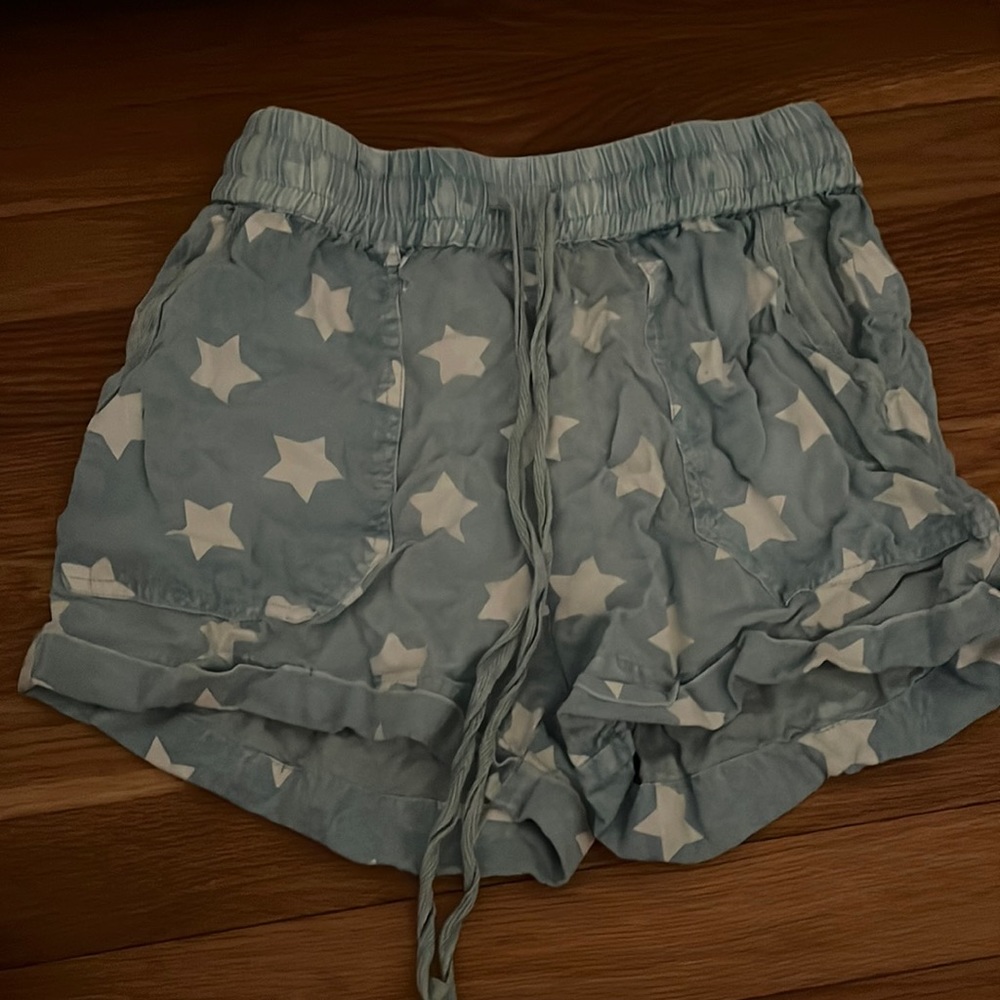 New Blue shorts that are super cute and stylish!!